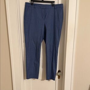 Loft blue Riviera Slim dress pants in size 14t tall